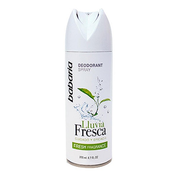 Babaria lluvia fresca desodorante fragrance 200ml vaporizador