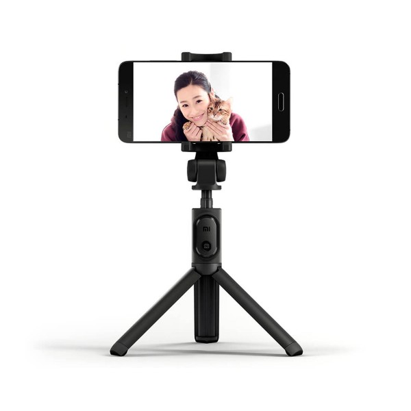 Xiaomi tripod selfie stick negro palo selfie + tripode con control remoto bluetooth