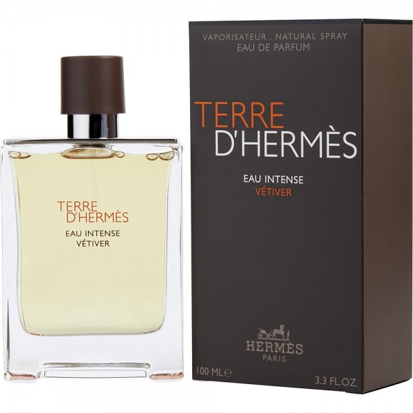 Hermes paris terre d'hermes eau intense vetiver eau de parfum 100ml vaporizador