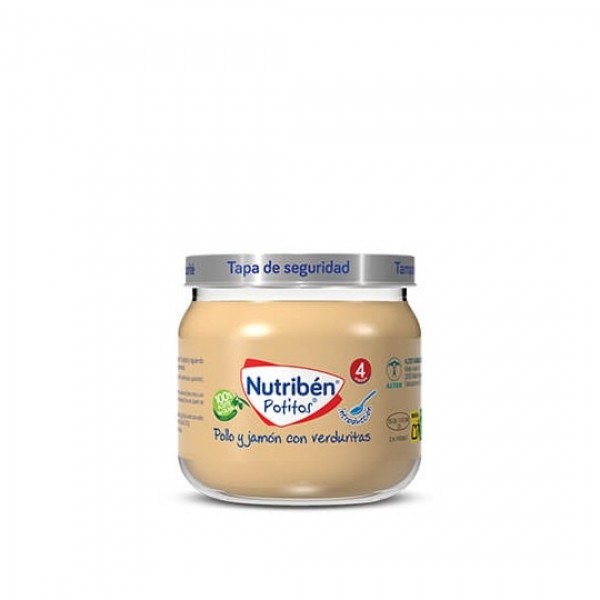 Nutriben Pollo Jamon Y Verduras 120 g