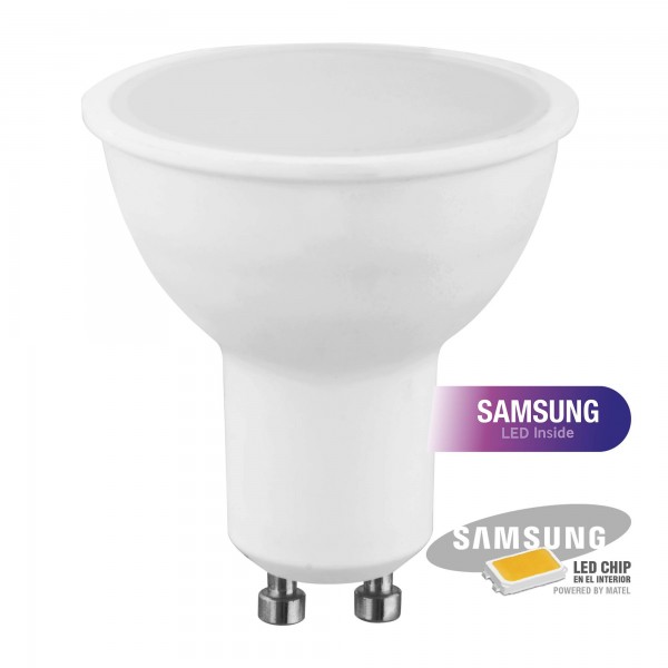 Bomb.led samsung dicroica 120ºgu10  5w.c (caja de 10 unidades)