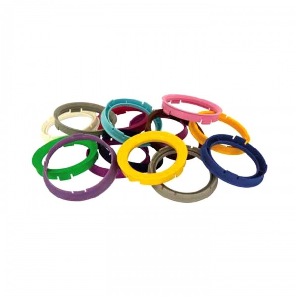Bimecc - Kit de 4 anillos centradores de teflón para llantas de aleación de 67,1 / 54,1 mm