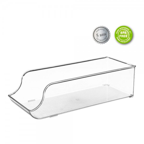 Organizador para frigorífico para botellas 9,5 x 34 x 12cm