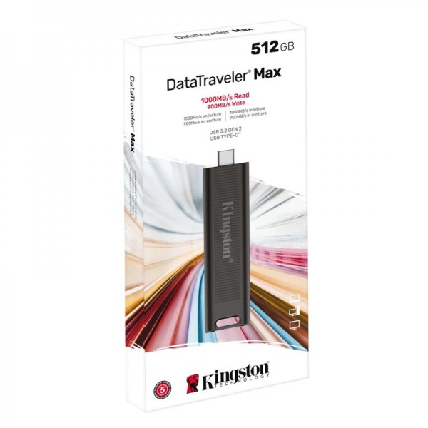 Kingston datatraveler max 512gb usb-c 3.2 gen2