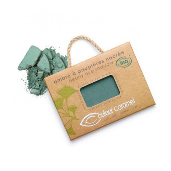 Couleur caramel eyeshadow sombra de ojos nº050 vert bleute recarga 1un