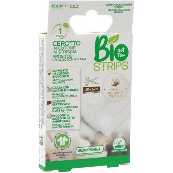 Eurosirel Bio Strips Cotton Aposito 50x6 Cm