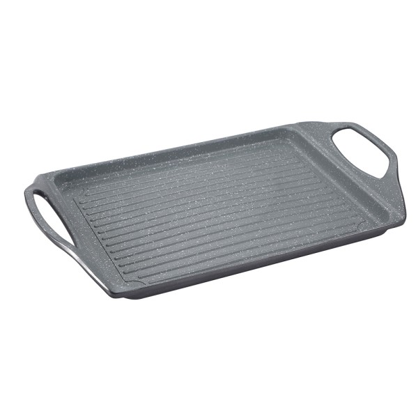 Asador de aluminio fundido inducción 45 x 27 cm