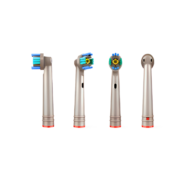 Cabezal cepillo 3d white pro bright(4pcs