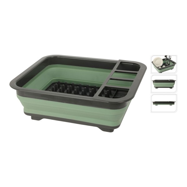 Escurridor plegable especial camping 370 x 280 x 120 mm