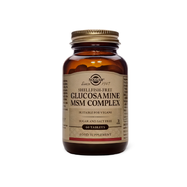 Solgar Glucosamina Msm Complex 60 Comp